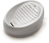 Lucky Kitty fuente bebedero - 1,5 litros - gris