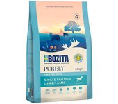 Bozita Dog Purely Grain Free Cordero para perros - Pack % - 2 x 2,5 kg