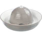 Bebedero fuente Trixie Vital Flow de cerámica - Vital Flow: 1,5 litros - gris