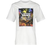 Camiseta vans floral niño wh