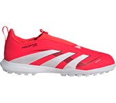 Botas de fútbol sin cordones para niños adidas Predator League Turf