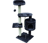 Rascador Para Gatos Volga Color Gris Gloria Pets 40x112x40 Cm