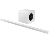 Samsung Barra de Sonido Ultra Slim HW-S801D/ZF con Subwoofer 2024 - White, White
