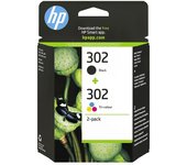 MULTIPACK HP N°302 Pack BK/CL
