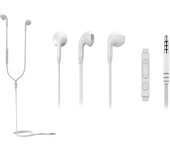 Auriculares botón EDENWOOD EDSIM01 c/micrófono blanco