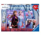 Ravensburger - Frozen - Pack Puzzles 3x49 Piezas Frozen 2