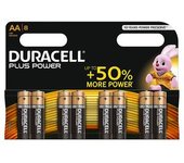 Duracell - Pack 8 Pilas AA Plus Power