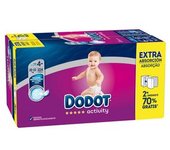 Dodot - Box Ahorro Pañales Activity Extra T4 (10-15 kg) 104 Unidades