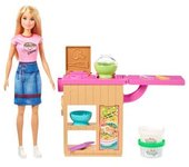 Barbie - Set Muñeca Restaurante Japonés y Accesorios