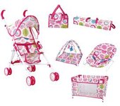 Kids World - Accesorios de Muñeco Bebé 5 en 1