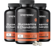 OnEnergy 3x Glucosamina + condroitina 1400 mg, en total 1080 cápsulas