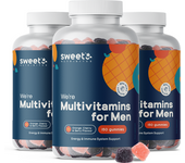 Sweet Nutribites 3x Multivitaminas masculinas, en total 450 gominolas