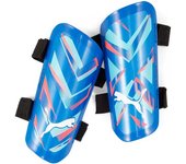 Puma - Espinillera Ultra Light Strap, Unisex, Bluemazing-Electric Peppermint, XL