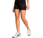 Puma - Pantalón corto Essentials Elevated Mid-Rise 5" Mujer, Mujer, Black, XS