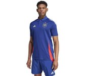 Adidas - Polo España Fanswear Eurocopa 2024, Unisex, Victory Blue-Ray Red, 2XL