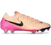 Nike - Bota de fútbol Phantom GX II Elite FG, Unisex, Crimson Tint-Black-Pink Blast, 11,5 USA
