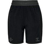 Hummel - Pantalón corto Real Betis Training 2024-2025 Niño, Unisex, Black, 152 cm