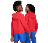Nike - Sudadera Sportswear Club Fleece Niño, Unisex, University Red-White, S