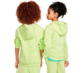 Nike - Sudadera Sportswear Club Fleece Niño, Unisex, Lt Lemon Twist-White, XL