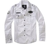 Brandit Luis Vintage Camisa - Blanco (3XL)