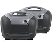 Hepco & Becker JOURNEY caso 42 Recon, antracita frontal - Negro Gris