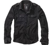 Brandit Vintage Longsleeve Camisa - Negro (2XL)