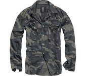 Brandit SlimFit Camisa - Multicolor
