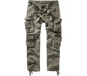 Brandit Pure Slim Fit Pantalón - Verde (5XL)