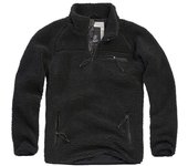 Brandit Teddyfleece Jersey - Negro (XL)