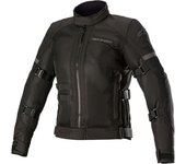 Alpinestars Stella Crosshill WP Air Chaqueta textil para motocicletas para damas - Negro (L)