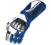 Held Phantom II Guantes de la motocicleta - Blanco Azul (M)