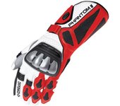 Held Phantom II Guantes de la motocicleta - Blanco Rojo (XS)