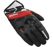 Spidi Flash-R Evo Guantes de motocicleta - Negro Rojo (M)