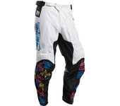 Thor Pulse Fast Boyz Pantalones de Motocross Juvenil - Blanco (XS)