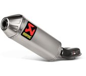 Akrapovic Silenciador trasero de titanio  Slip-On Line - Plata