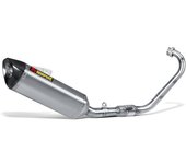 Akrapovic Slip-On Racing Line Titanium Exhaust System - Plata