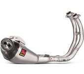 Akrapovic Slip-On Racing Line Titanium Exhaust System - Plata