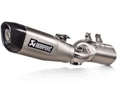 Akrapovic Slip-On Line Titanio Silenciador trasero - Plata