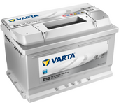 Batería Varta E38 Silver Dynamic 74 Ah - 750 A