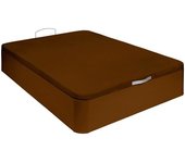 BEZEN Canape madera alta resistencia cerezo altura 35 cm - 150x200