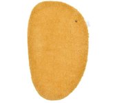 Tom Tailor Alfombra de baño de poliéster tuftado a mano - oro 60x100 cm