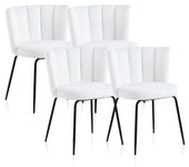 duehome Pack 4 sillas de comedor bodhi tejido, crochet, 60 x 79 x 57