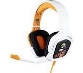 Konix Naruto Shippuden Auriculares Gaming con Cable para PS4, PS5, Switch, Xbox One y Series X|S - Micrófono - Cable de 1,5 m - Conector Jack de 3,5 mm - Diseño de Naruto
