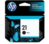 HP Cartucho de tinta original 21 negro