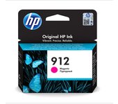 HP 912 3YL78AE, Magenta, Cartucho de Tinta Original, Compatible con impresoras de inyección de Tinta HP OfficeJet Pro Series 8010; 8020