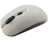 Approx - Ratón inalámbrico Nano USB 2.0 1600 dpi, Gris y Negro, Cuatro Botones, 2 años de garantía