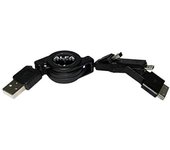 Alfa Network AUSBC-301 - Cargador universal + cable de sincronización