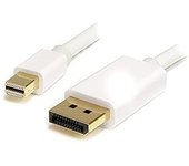 Startech.com cable adaptador de 1m de monitor mini displayport 1.2 macho a dp macho - 4k con soporte hbr blanco,garantia lifetime