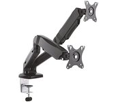 Aisens DT27TSR-045 Soporte de Mesa Doble para Monitor de 13" a 27" VESA 100x100 Máx 6.5kg
