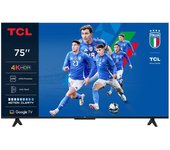 TV LED - TCL 75P6K, 75", 4K HDR, GoogleTV, Game Accelerator